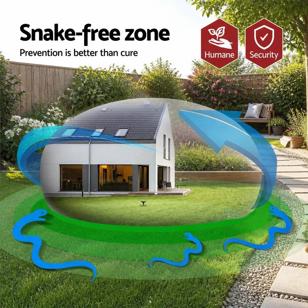 4 Pack Solar Snake Repellers