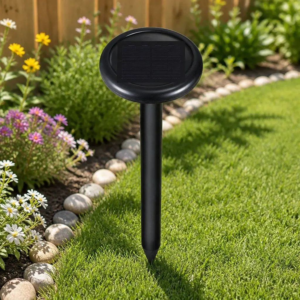 Snake Repeller Garden Yard Farm Orchard 6 Piece Solar Powered Ultrasonic