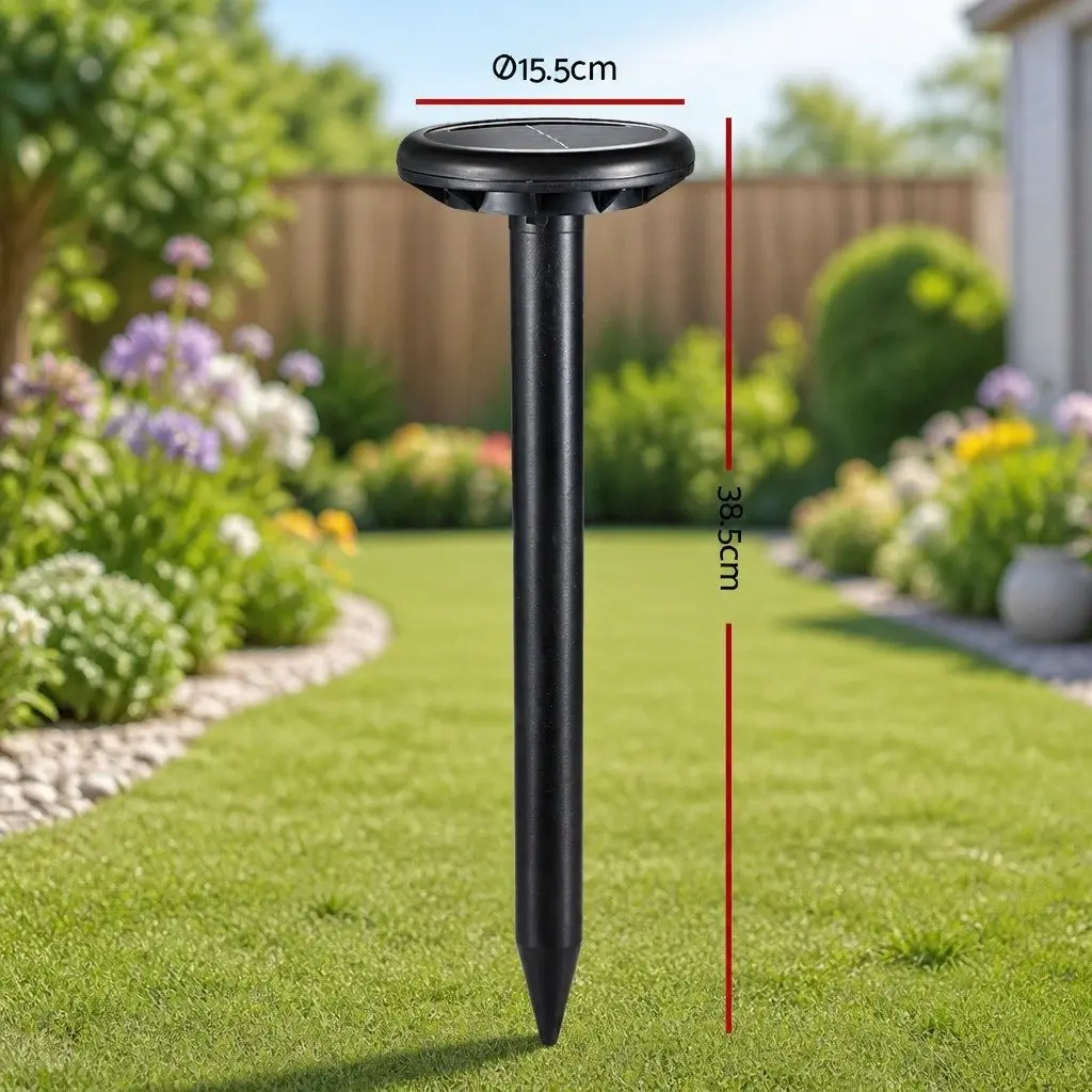 Snake Repeller Garden Yard Farm Orchard 6 Piece Solar Powered Ultrasonic