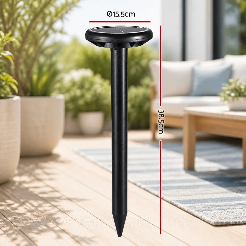 8 Ultrasonic Solar Snake Repellers
