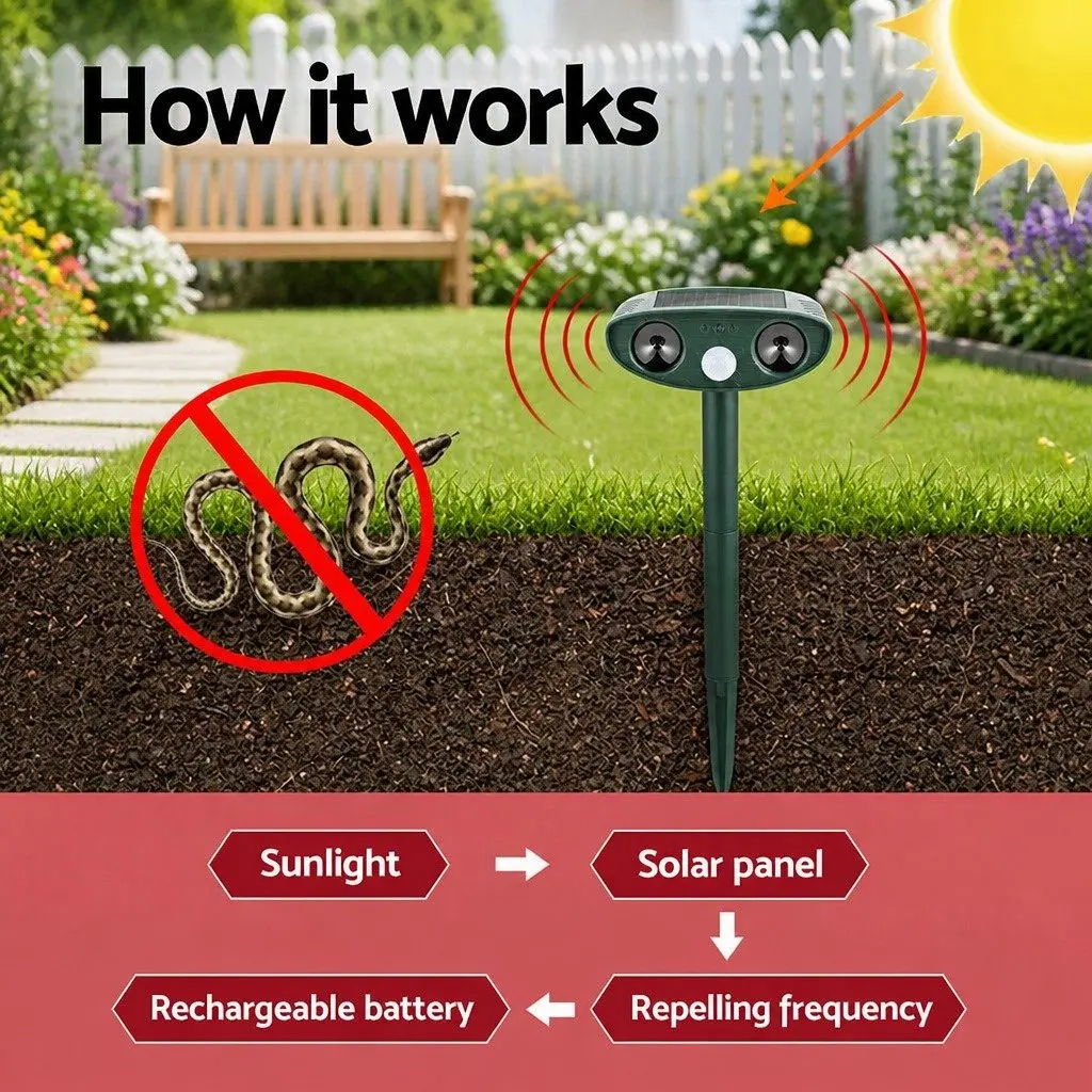 Ultrasonic Snake Repeller