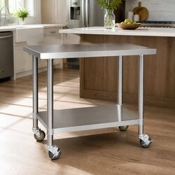 Stainless Steel Kitchen Work Bench Specifications and Features