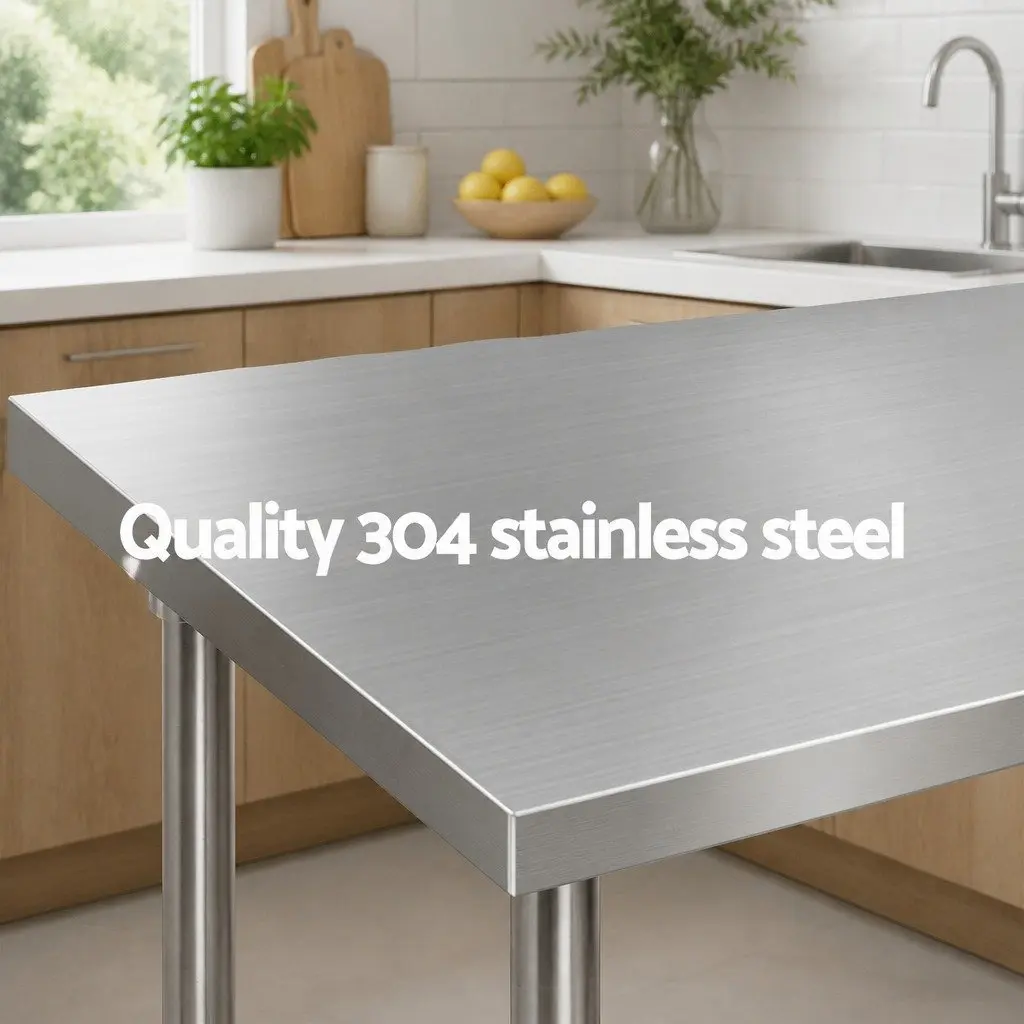 Commercial Stainless Steel Bench 1524x610mm