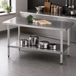 Stainless Steel Kitchen Work Bench 1524x762mm Specifications