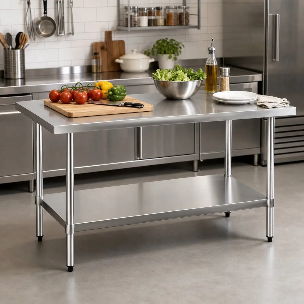 Stainless Steel Kitchen Work Bench 1524x762mm