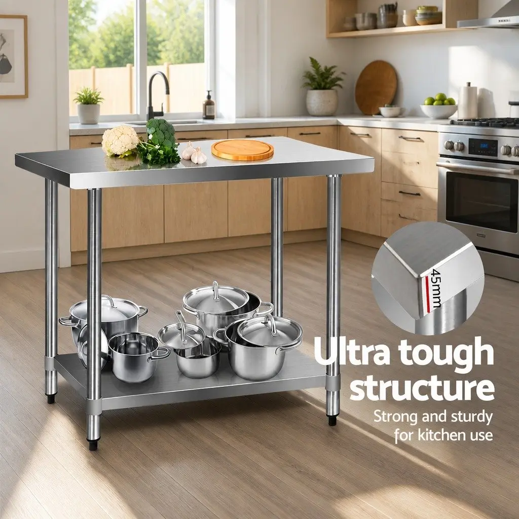 Stainless Steel Work Bench 1219x610mm