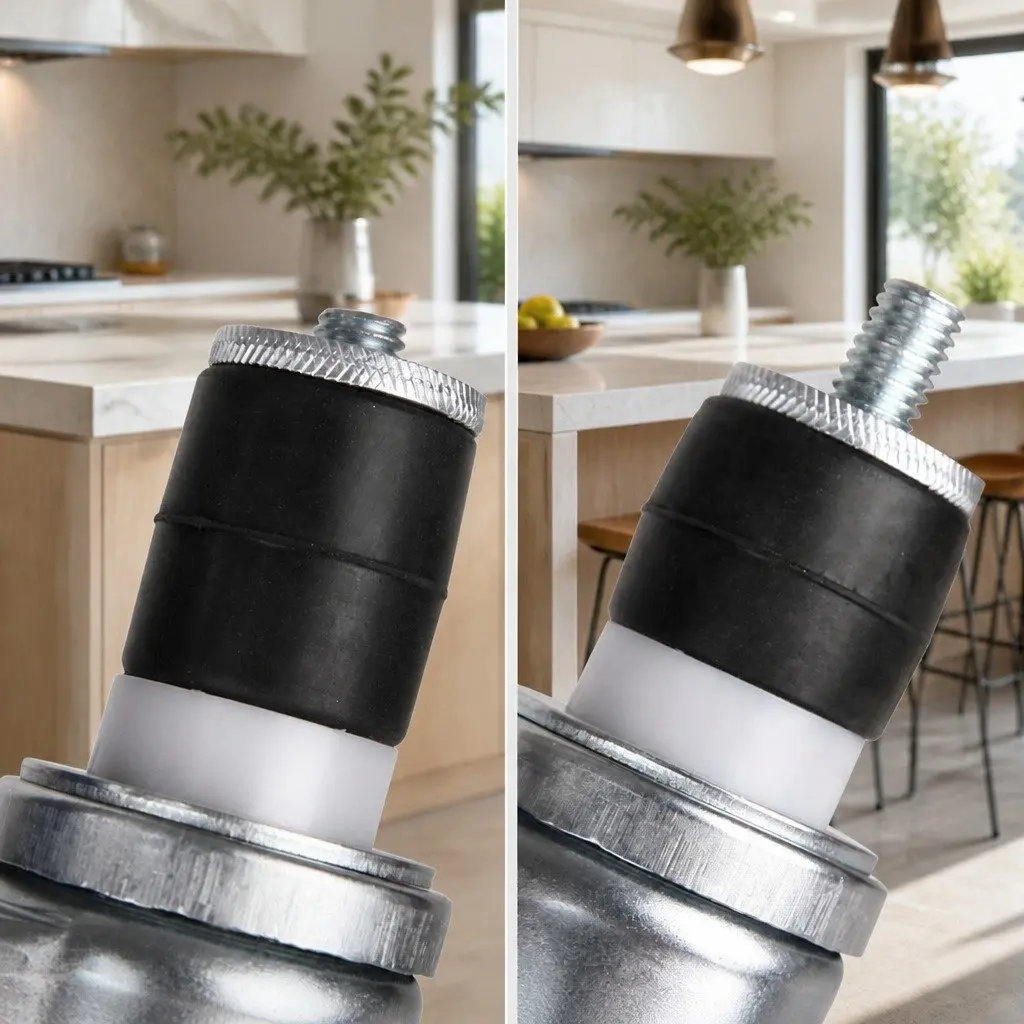 4" Swivel Castor Wheels Set for Kitchen Bench Universal Size