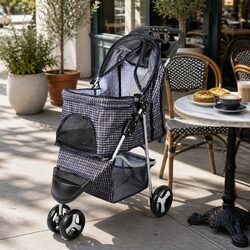 Large Foldable Pet Stroller - Specifications and Features