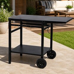 Iron Outdoor Kitchen Cart: Dimensions, Load Capacity & More