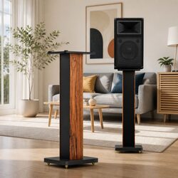 70cm Speaker Stands Pair with Dimensions and Specs Included