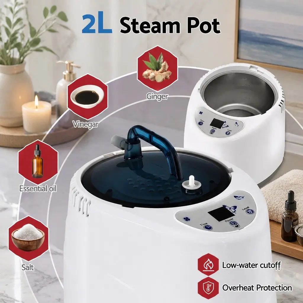 Portable Steam Sauna Tent for Home Spa 88cm x 77cm x 100cm