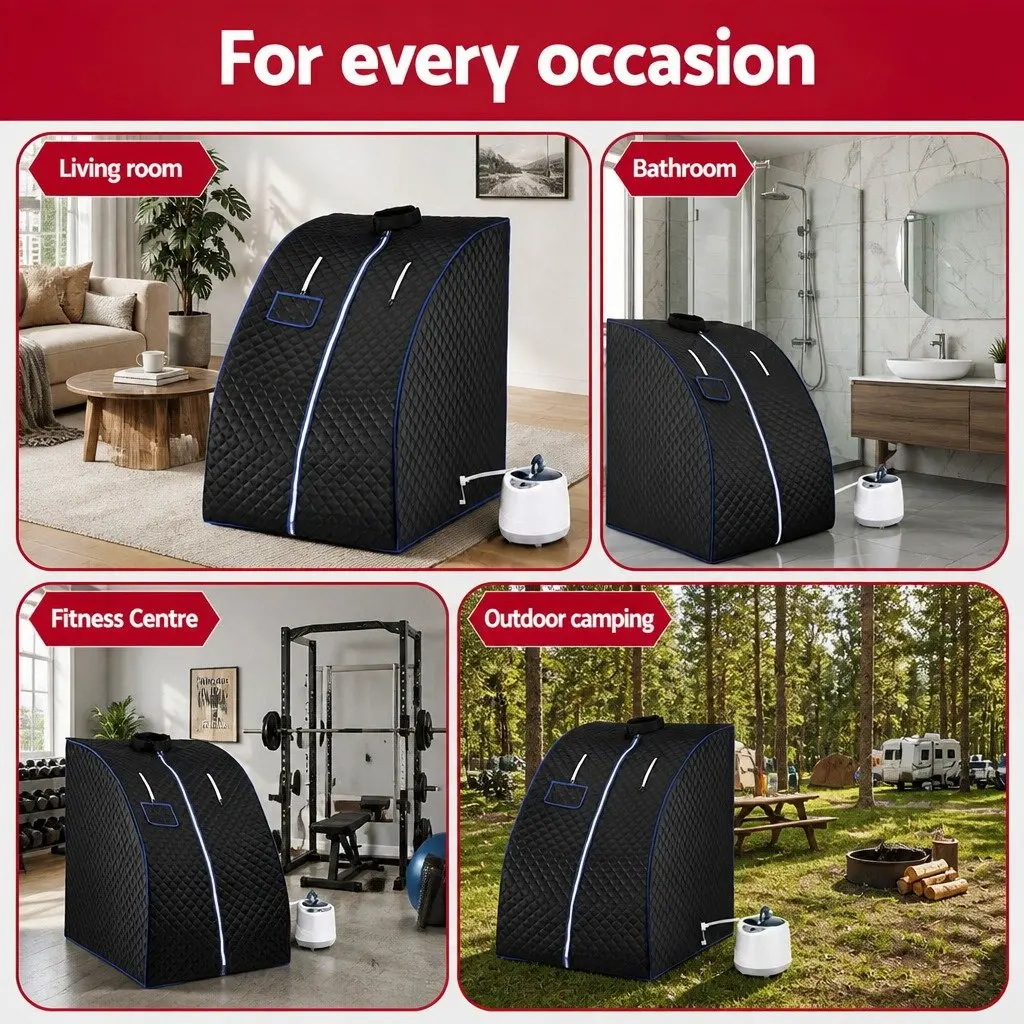 Portable Steam Sauna Tent for Home Spa 88cm x 77cm x 100cm