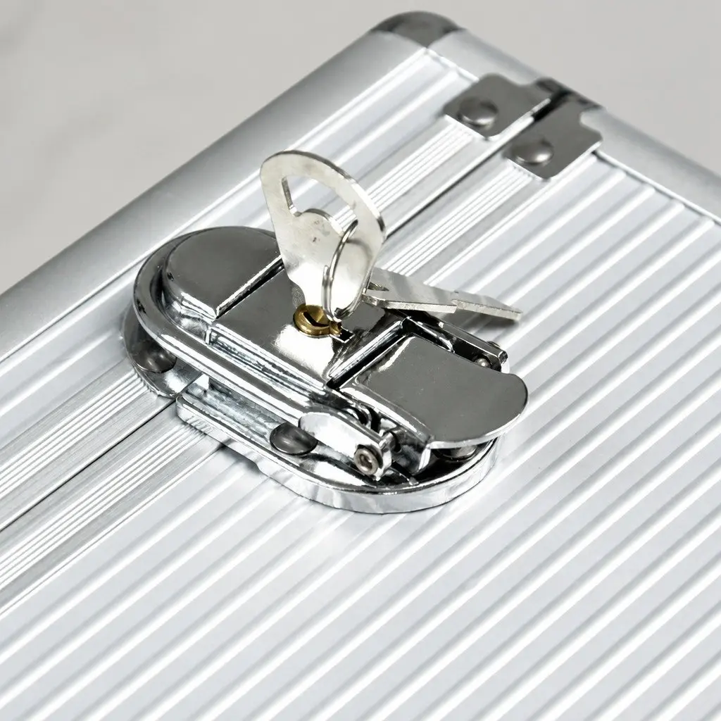 Aluminium CD DVD Organizer Box for 240 Discs