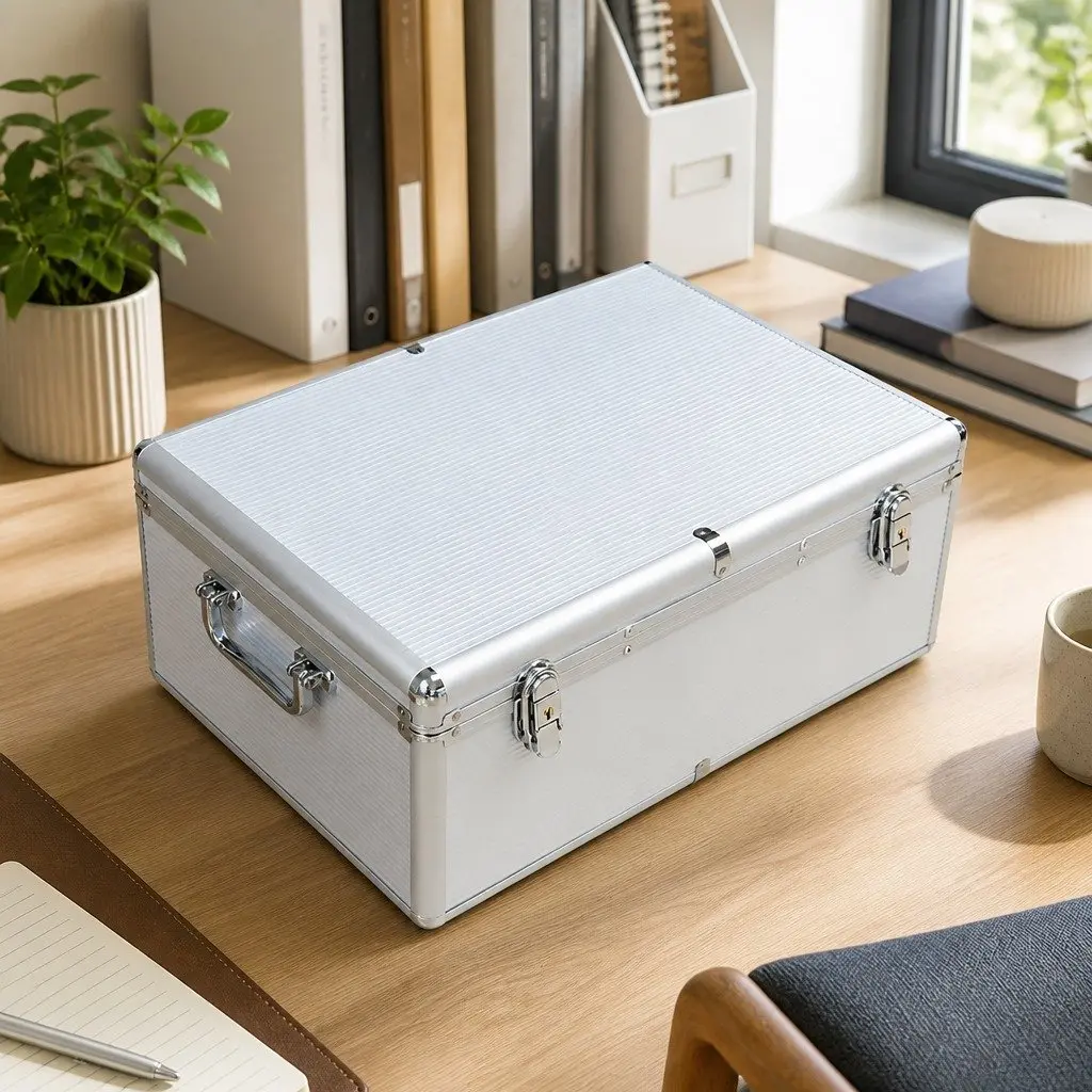 500 Disc Aluminium Storage Case for CDs and DVDs