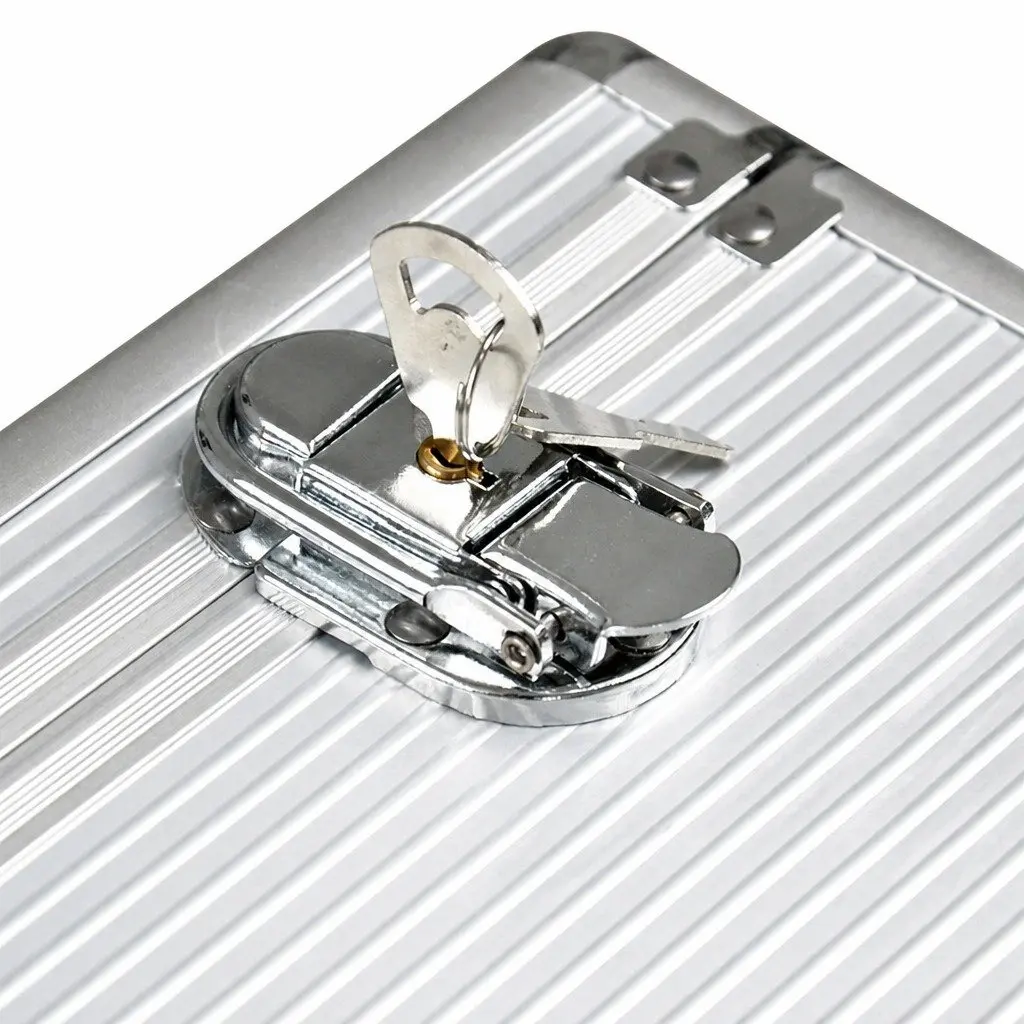 500 Disc Aluminium Storage Case for CDs and DVDs