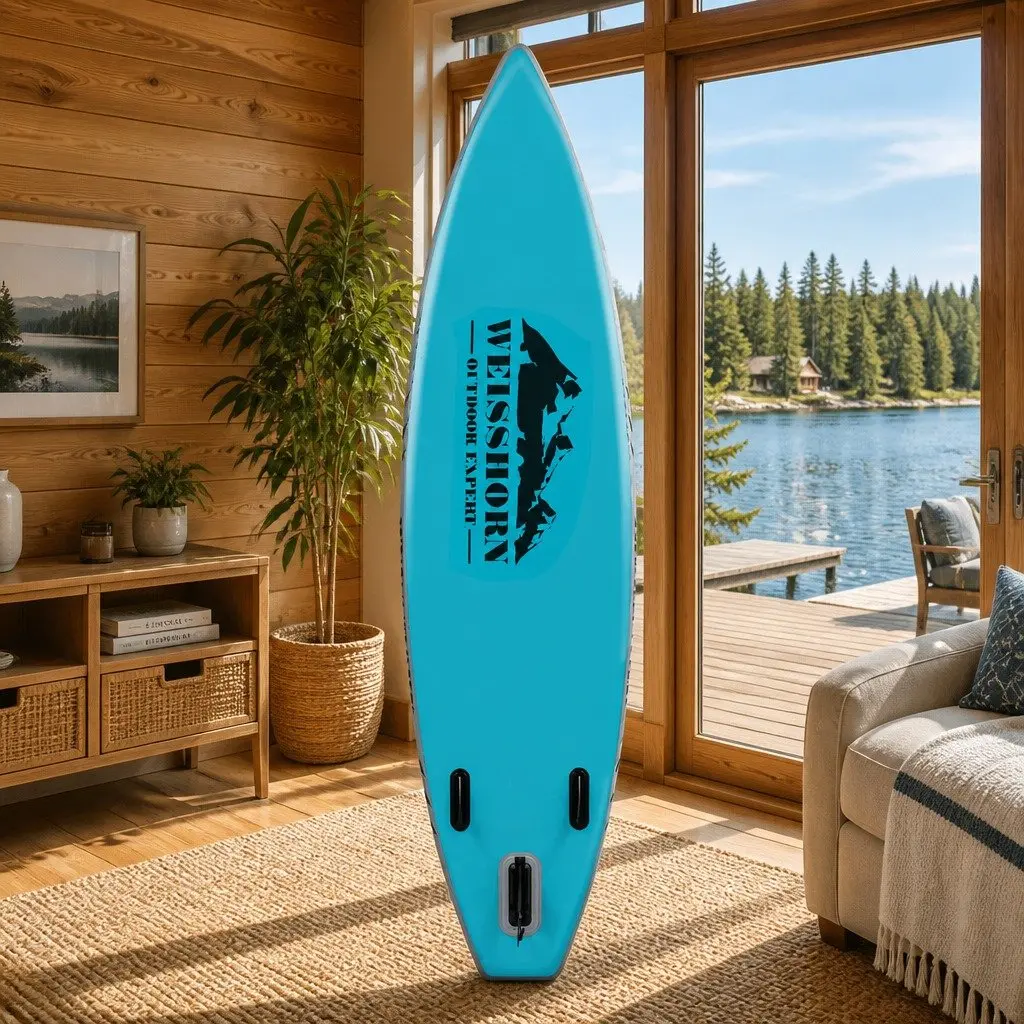 Inflatable Stand Up Paddle Board 10.5ft Green