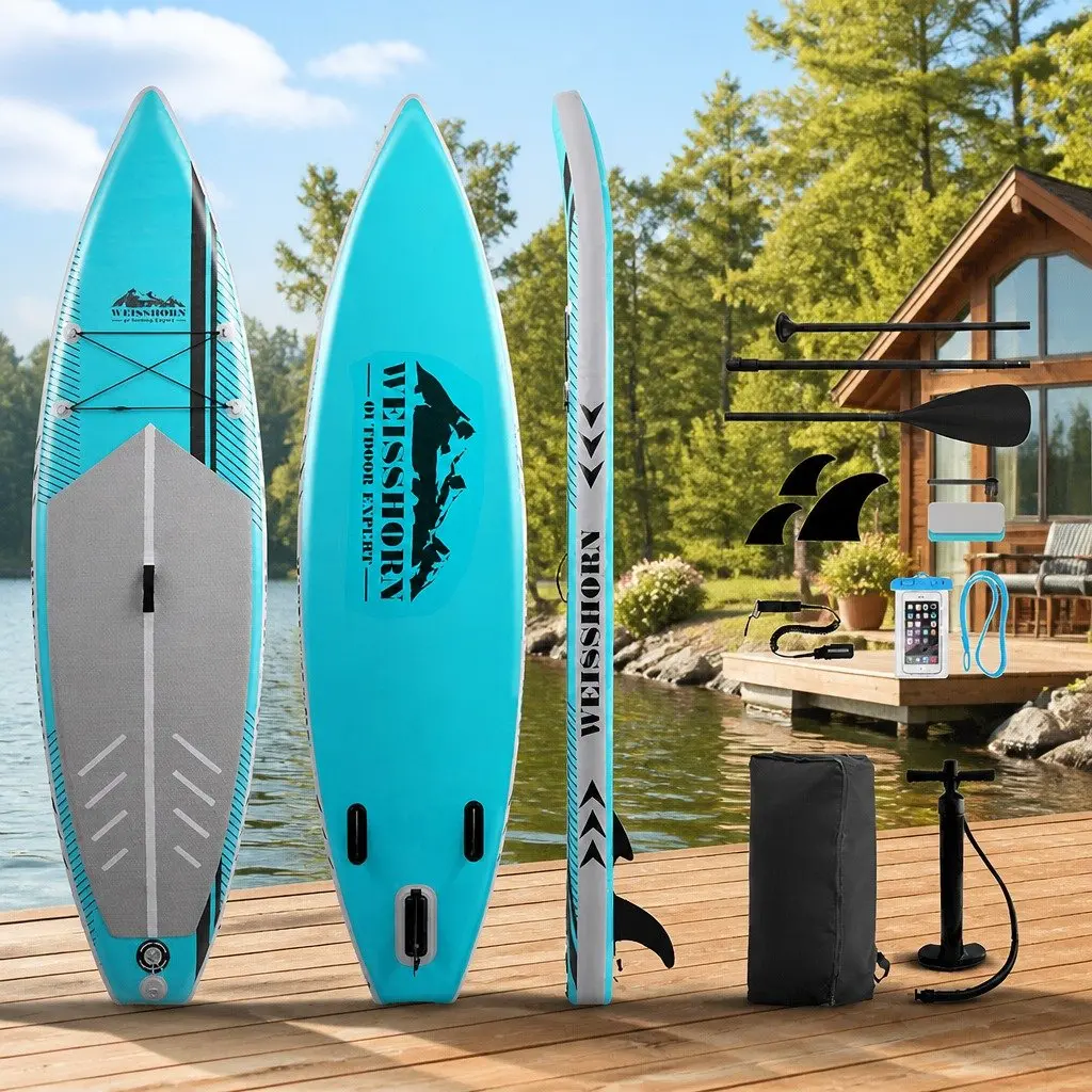 Inflatable Stand Up Paddle Board 10.5ft Green