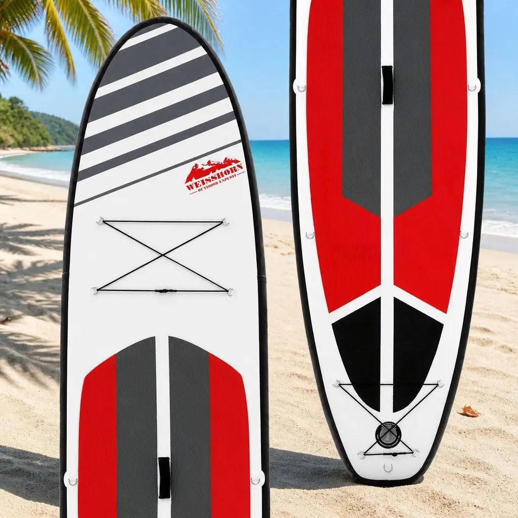 Inflatable Stand Up Paddle Board 11ft for Outdoor Recreation with Adjustable Paddle and Kayak Seat