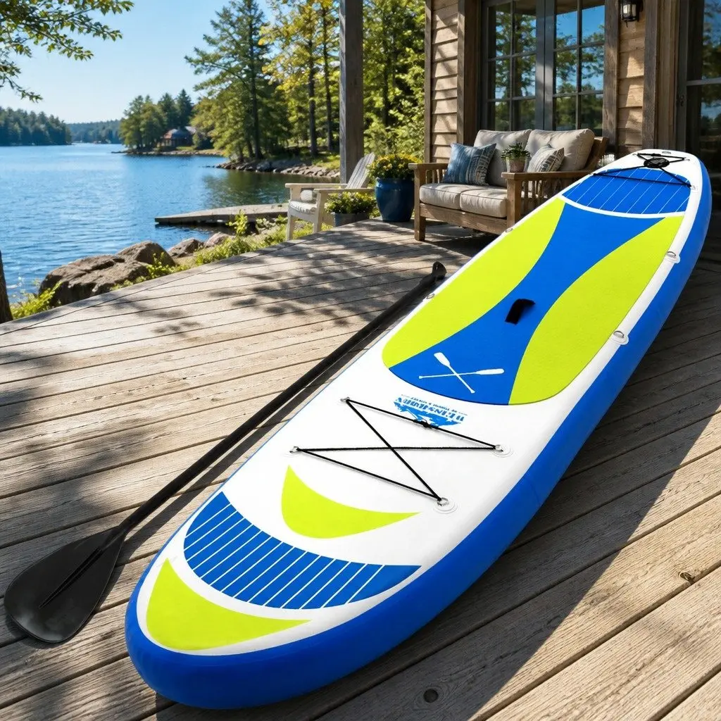 11ft Inflatable Paddle Board in Yellow