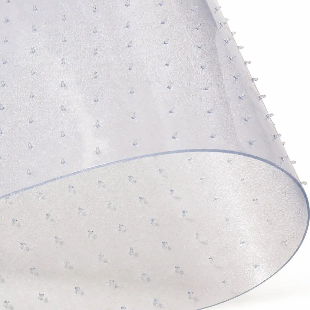 Chair Mat for Carpet Floor Protection Office Home Use Clear PVC Gripper Back