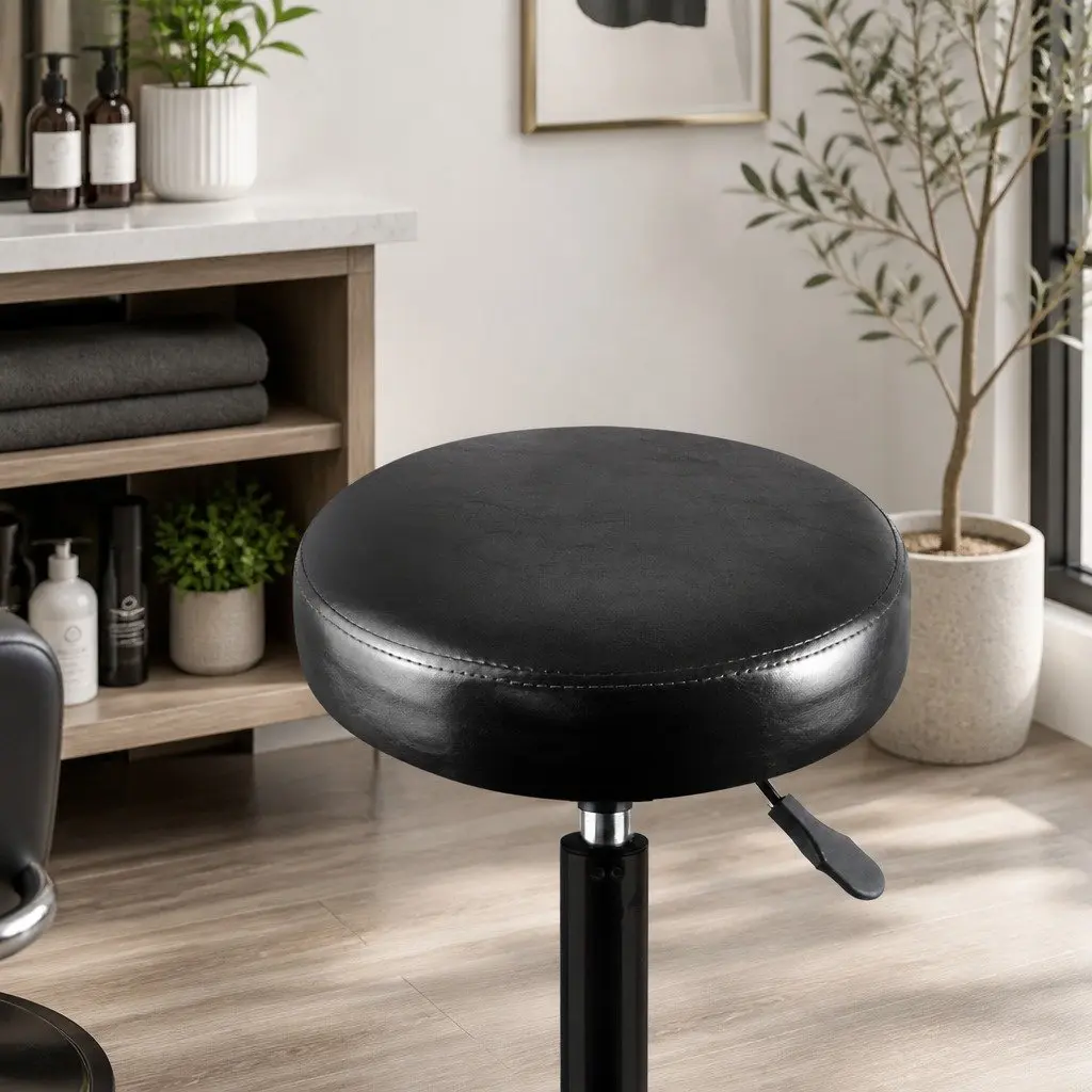 Salon Adjustable Swivel Bar Stools