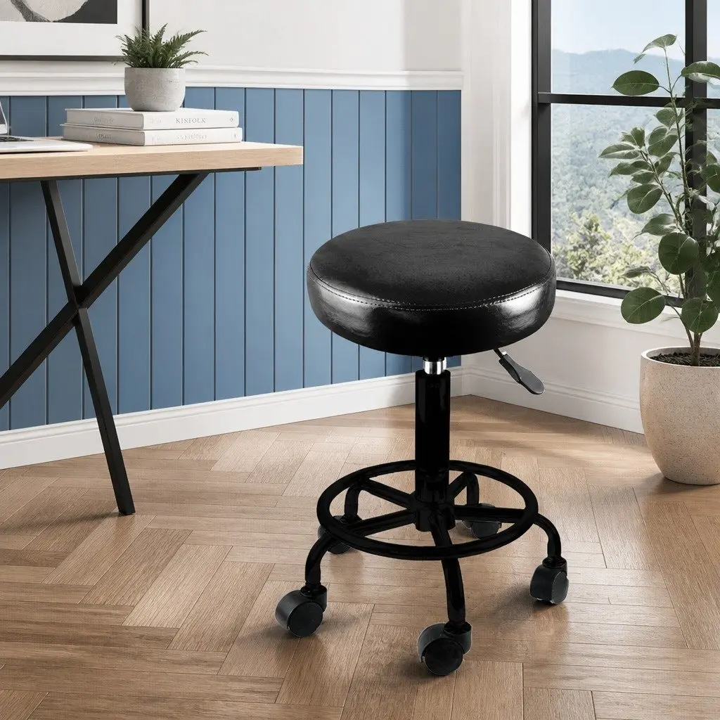 Salon Adjustable Swivel Bar Stools