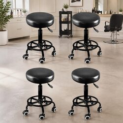 Specifications of Black PU Leather Salon Stool