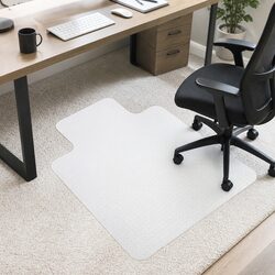 Chair Mat Dimensions 135cm x 114cm – PVC Floor Protection