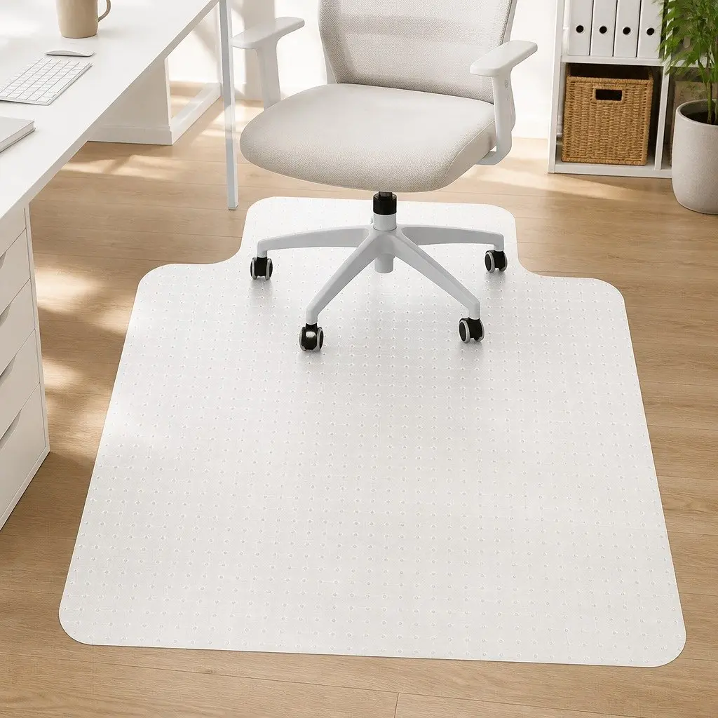 Chair Mat for Office Home Carpet Protection PVC 135cm x 114cm