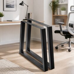 Specifications for Trapezoid Metal Table Legs - Set of 2