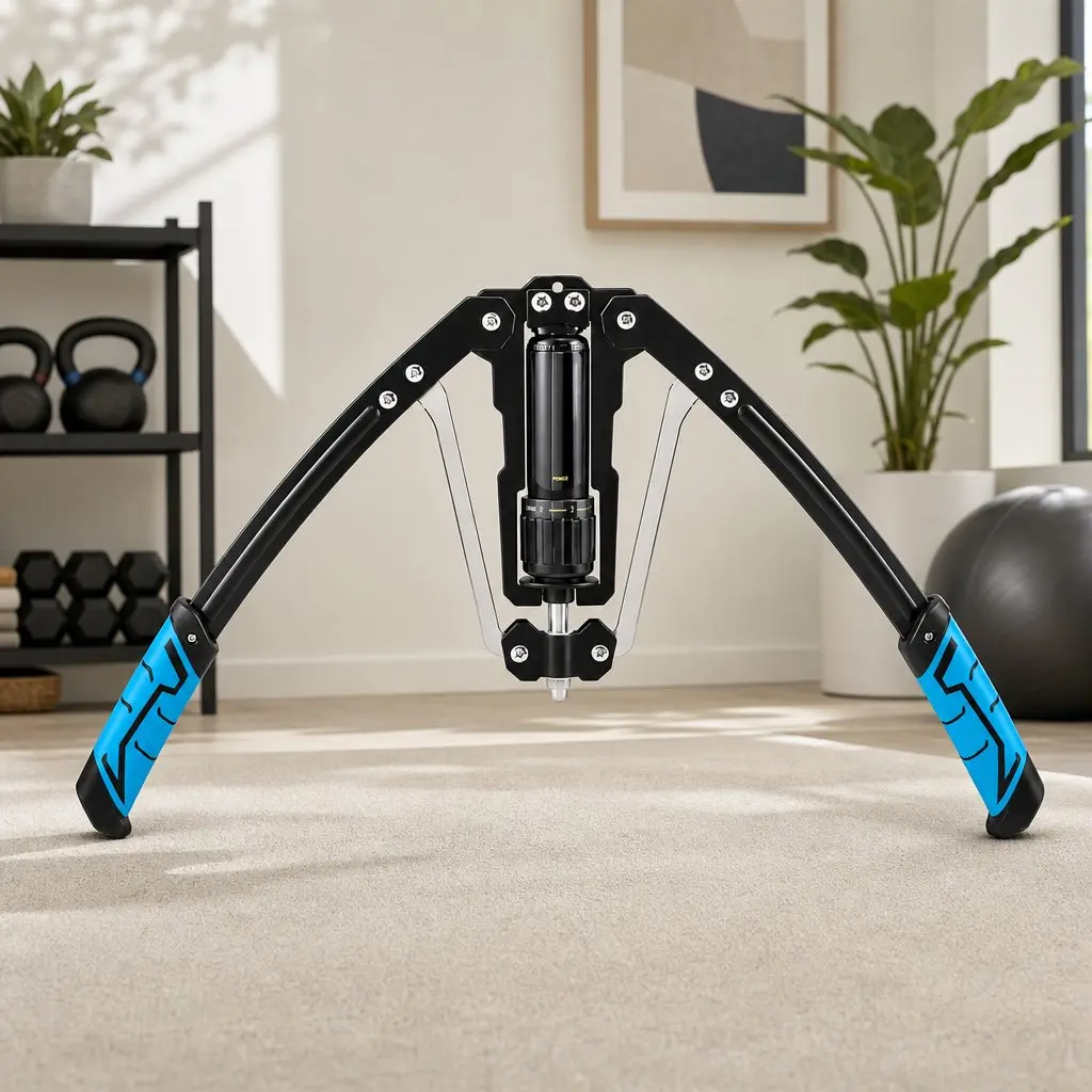 Hydraulic Arm Exerciser Chest Trainer 10-200kg Adjustable Resistance Push Pull