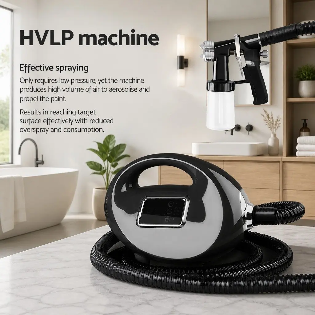 Spray Tan Machine 700W HVLP Professional Home Tanning Equipment Black