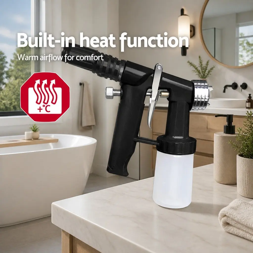 Spray Tan Machine 700W HVLP Professional Home Tanning Equipment Black
