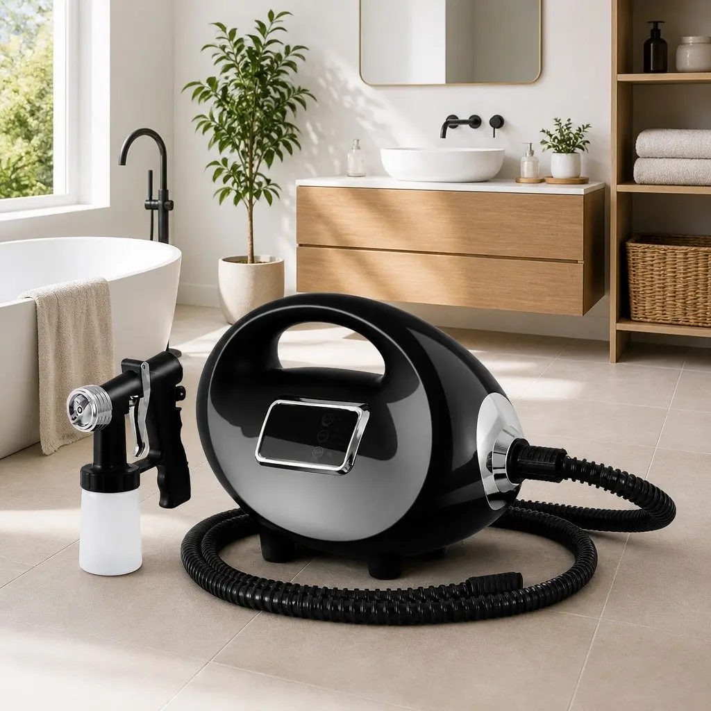 Spray Tan Machine 700W HVLP Professional Home Tanning Equipment Black