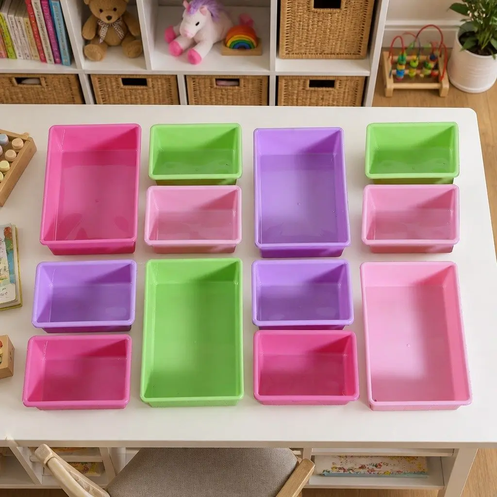Kids Toy Box Organizer Storage Cube 12 Bins Children's Room 86cm x 26.5cm x 78cm