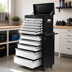 15 Drawer Tool Chest Trolley - Dimensions and Specifications