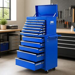 Detailed Specifications of 15-Drawer Tool Chest Trolley