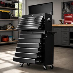 Specifications of 16 Drawer Tool Box Cabinet and Trolley
