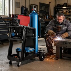 Specifications of Mobile Welding Trolley Cart, 100kg Capacity