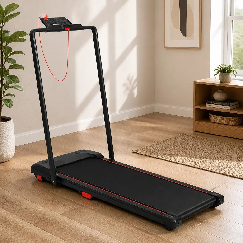 Walking Treadmill Home Gym Exercise Machine Foldable 2.5HP LED Display 41cm x 100cm Running Area