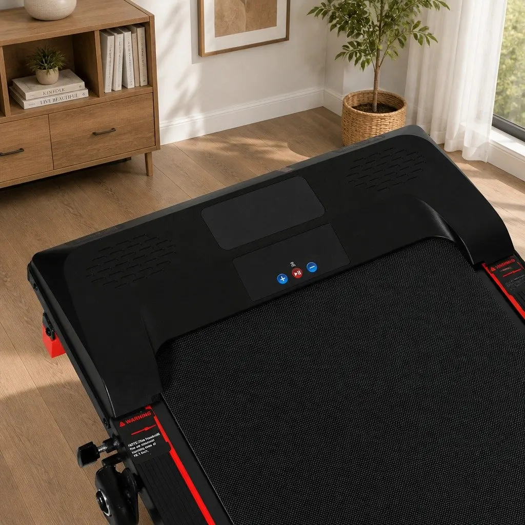 Walking Treadmill Home Gym Exercise Machine Foldable 2.5HP LED Display 41cm x 100cm Running Area