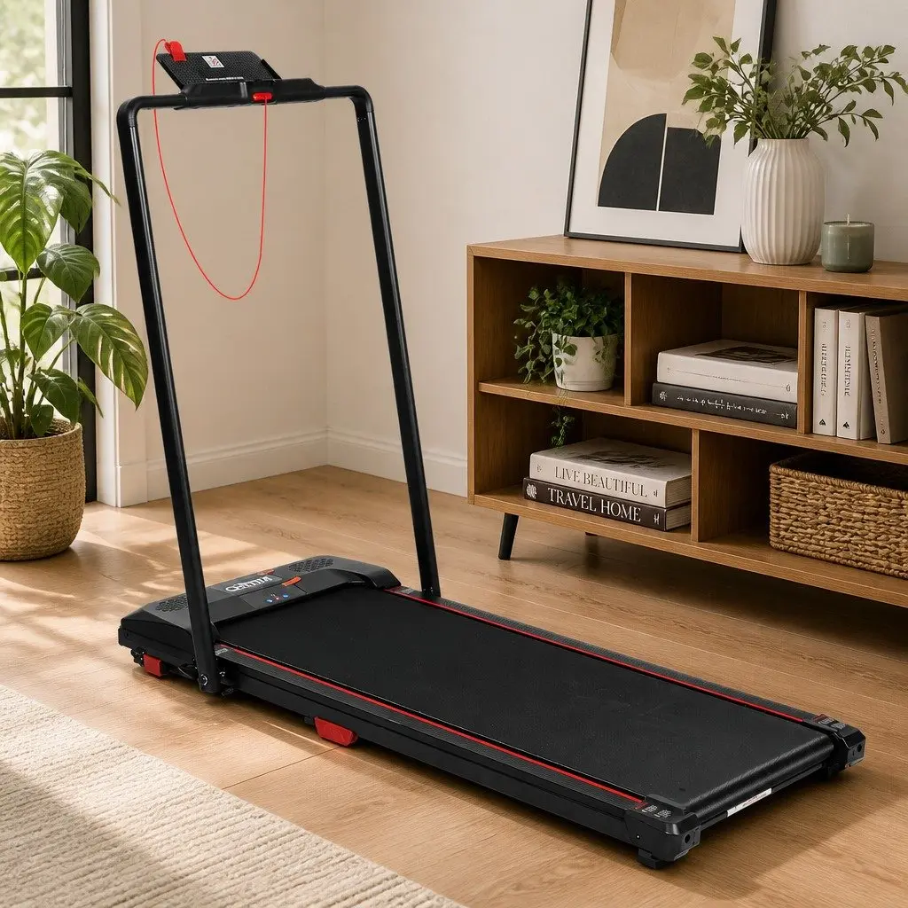 Walking Treadmill Home Gym Exercise Machine Foldable 2.5HP LED Display 41cm x 100cm Running Area