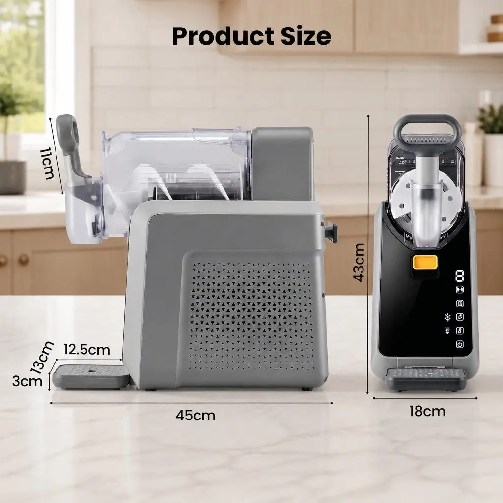 Slushie Machine 2L Frozen Drink Maker Ice Cream Maker Touchscreen Home BBQ