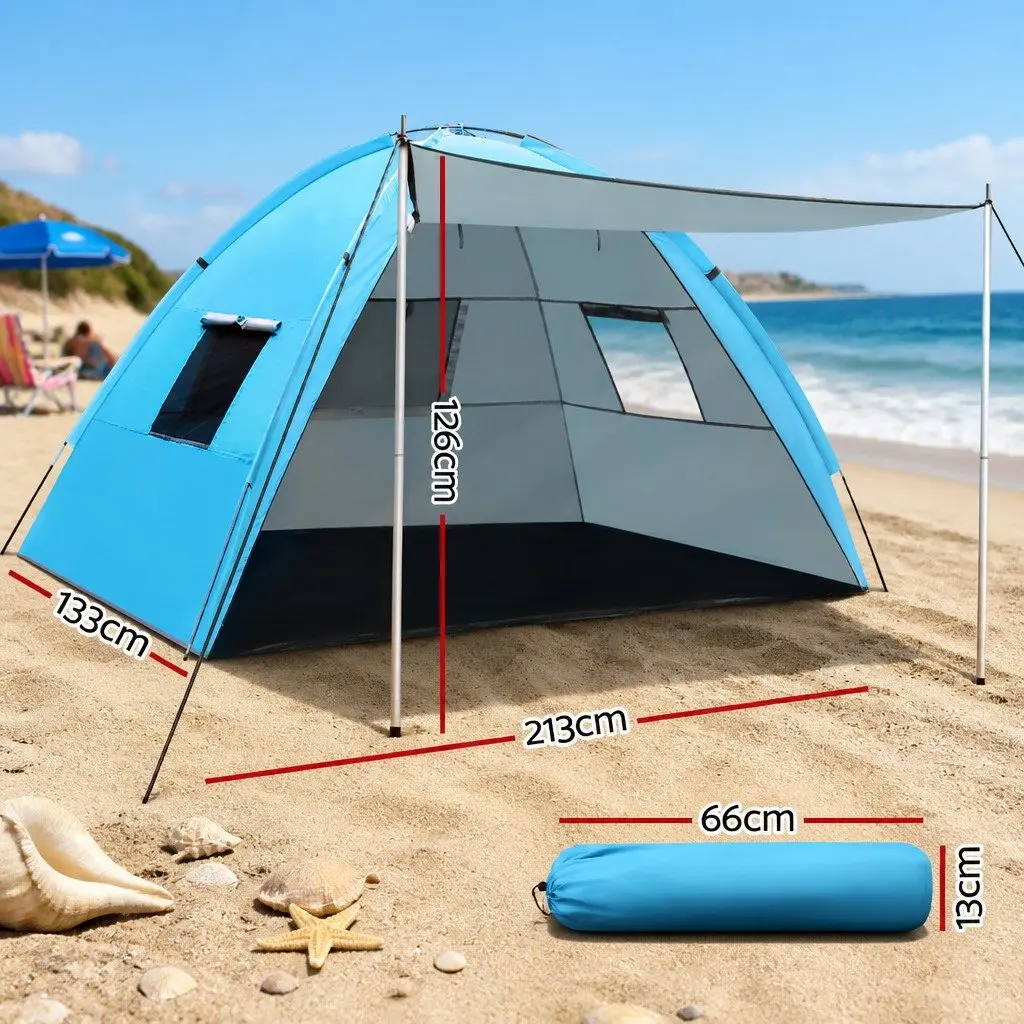 4 Person Camping Tent Outdoor Use Weather Resistant Portable Hiking Shelter