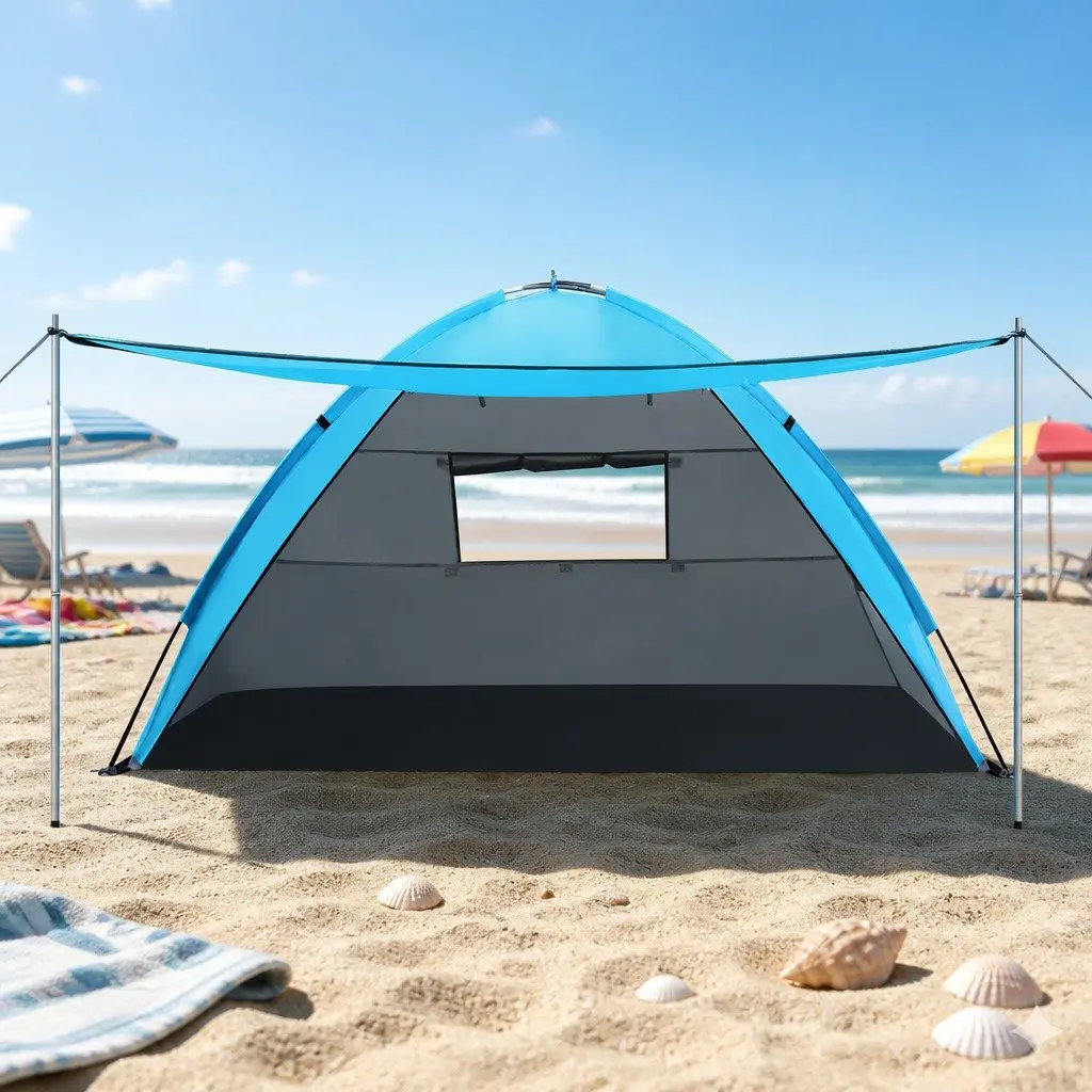 4 Person Camping Tent Outdoor Use Weather Resistant Portable Hiking Shelter