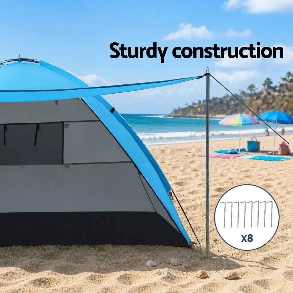 4 Person Camping Tent Outdoor Use Weather Resistant Portable Hiking Shelter