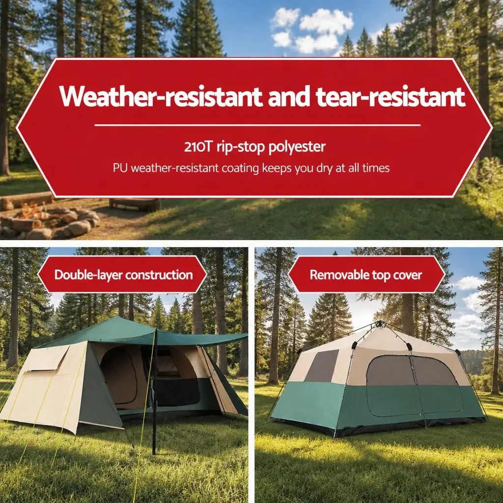 8-Person Dome Camping Tent
