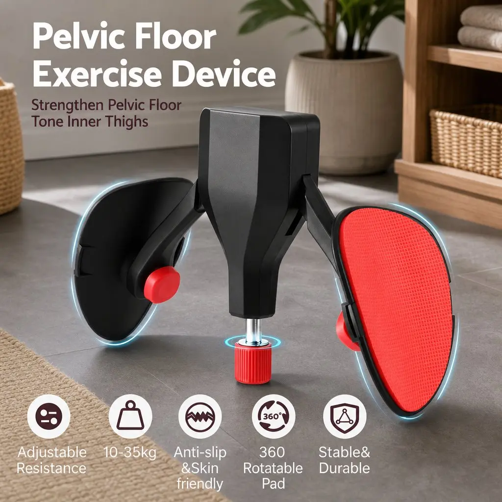 Pelvic Floor Trainer 35kg Adjustable Kegel Exercise Equipment Core Strength Men