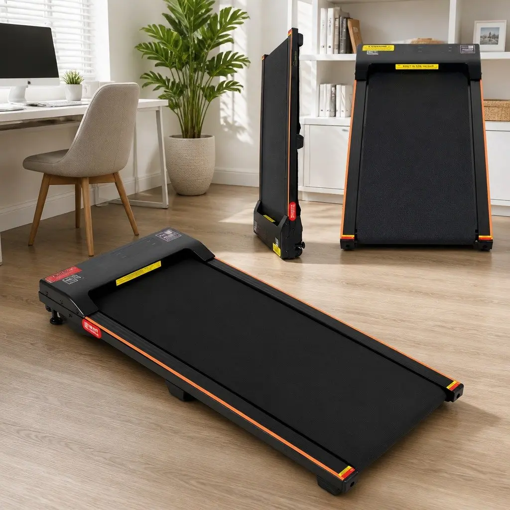 3 in 1 Treadmill Under Desk Home Gym Machine 90 x 38 cm Belt