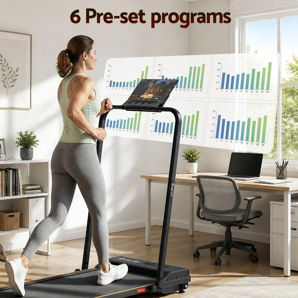 3-in-1 Walking Pad Treadmill 12% Incline Foldable Under Desk Home Gym Machine